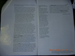 Philadelphia Orchestra - lots of percussion + jazz