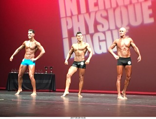 Mesa Arts Center - International Physique League (IPL) show - 12 Nick Torgerson and 39 Rodney Davis and 47 Alejandro Sigala