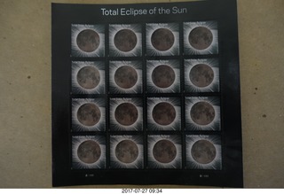 total solar eclipse stamps
