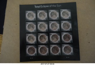 total solar eclipse stamps