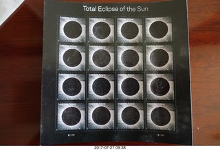 total solar eclipse stamps