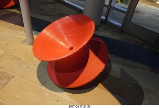 Mesa Arts Center: swiveling chair