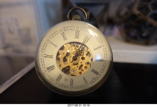 my Chinese paperweight clock