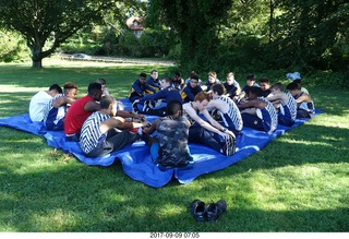 Cheltenham Cross Country CHS-XC - Curtis Arboretum - Adam running