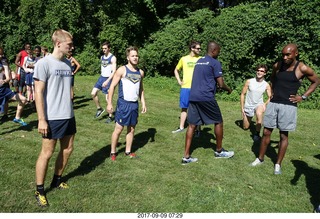 Cheltenham Cross Country CHS-XC - Curtis Arboretum - pre-race