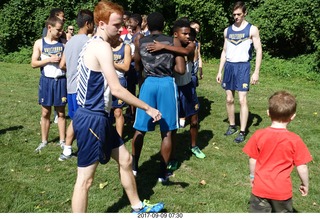 Cheltenham Cross Country CHS-XC - Curtis Arboretum - pre-race