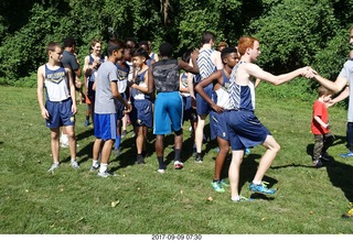 Cheltenham Cross Country CHS-XC - Curtis Arboretum - pre-race