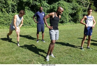 Cheltenham Cross Country CHS-XC - Curtis Arboretum - pre-race