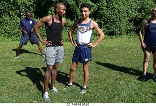 Cheltenham Cross Country CHS-XC - Curtis Arboretum - pre-race - John D'Anjou