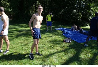 Cheltenham Cross Country CHS-XC - Curtis Arboretum - after the race - Liam