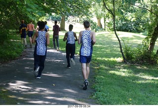 Cheltenham Cross Country CHS-XC - Curtis Arboretum - varsity cooldown