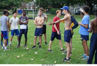 Cheltenham Cross Country CHS-XC - Curtis Arboretum - varsity cooldown