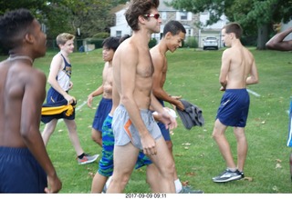 Cheltenham Cross Country CHS-XC - Curtis Arboretum - varsity cooldown