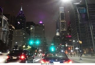 Philadelphia at night