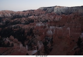 Bryce Canyon National Park - sunset - picture taker getting close