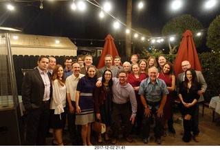 Clear Demand holiday party - group picture with spouses