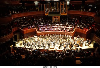 Philadelphia Orchestra with four choruses