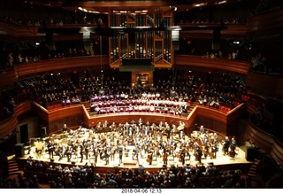Philadelphia Orchestra with four choruses