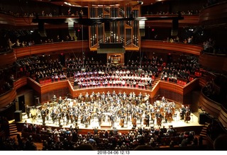 Philadelphia Orchestra with four choruses