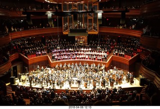Philadelphia Orchestra with four choruses