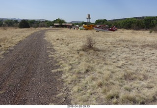 218 a00. Double Circle at Eagle Creek airstrip (Z66)