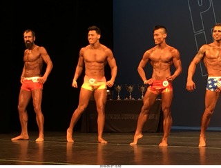 Mesa - International Physique League (IPL) show - prejudging . Dawn Davis (46) . Elli Sigala (49) . Rebecca Unruh (52) . Tabetha Hernandez (67) . Michelle Alexander (72) . Suny Miller (75) .
