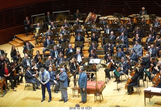 Philadelphia Orchestra and actors