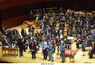 Philadelphia Orchestra and actors