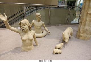quicksand sculpture - Phoenix convention center