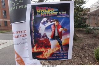 Princeton Alumni Day back to the future sign