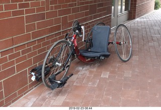 Princeton Alumni Day- recumbent bike