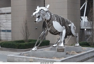 Princeton Alumni Day - skeleton tigers