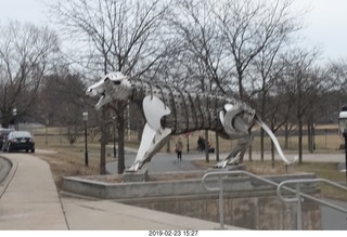 Princeton Alumni Day - skeleton tiger