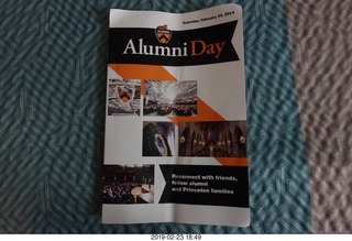 Princeton Alumni Day - program