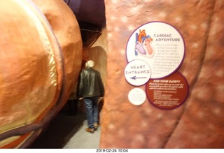 Philadelphia - The Franklin Institute Science Museum - heart sign