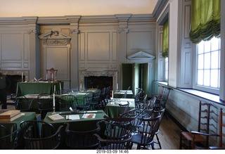 Philadelphia Independence Hall sign