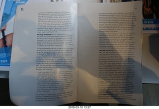 Philadelphia Orchestra program