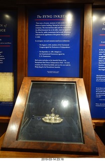 Philadelphia - historical stuff - inkstand