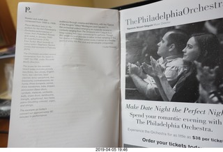 Kimmel Center - Verizon Hall - Philadelphia Orchestra + dancers