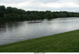 Philadelphia - river walk - rowers