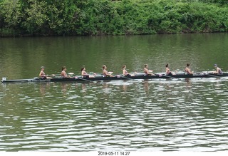 Philadelphia - river walk - rowers