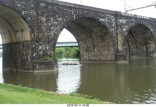 Philadelphia - river walk - rowers