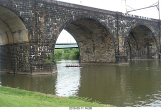 Philadelphia - river walk - rowers