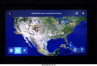 map of my flight