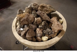 4 a0f. Peru - Aranwa Sacred Valley hotel - hot rocks