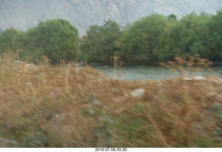 49 a0f. Peru - drive to Aguas Calientes Vistadome Train station