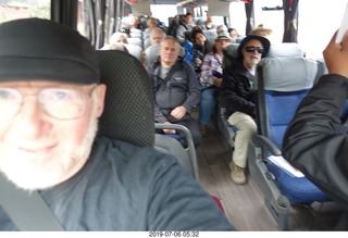 55 a0f. Peru - drive to Aguas Calientes Vistadome Train station