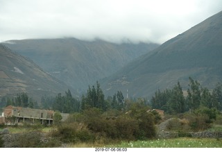 73 a0f. Peru - drive to Aguas Calientes Vistadome Train station