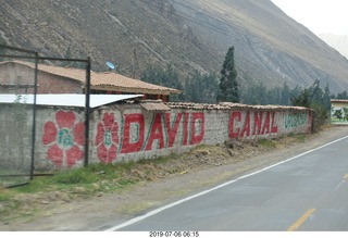 98 a0f. Peru - drive to Aguas Calientes Vistadome Train station