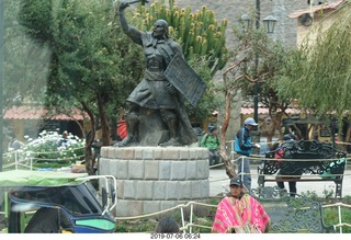 118 a0f. Peru - drive to Aguas Calientes Vistadome Train station